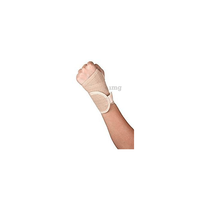 Healthgenie Wrist Brace with Thumb Support Beige
