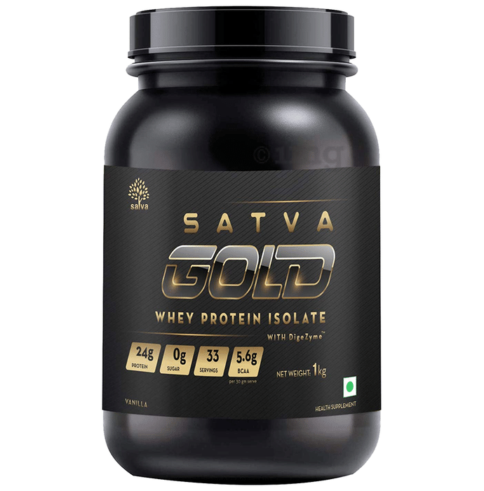 Satva Gold Whey Protein Isolate Vanilla