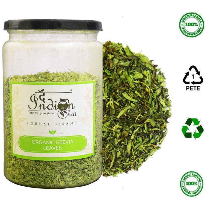 The Indian Chai Organic Stevia Leaves Herbal Tisane