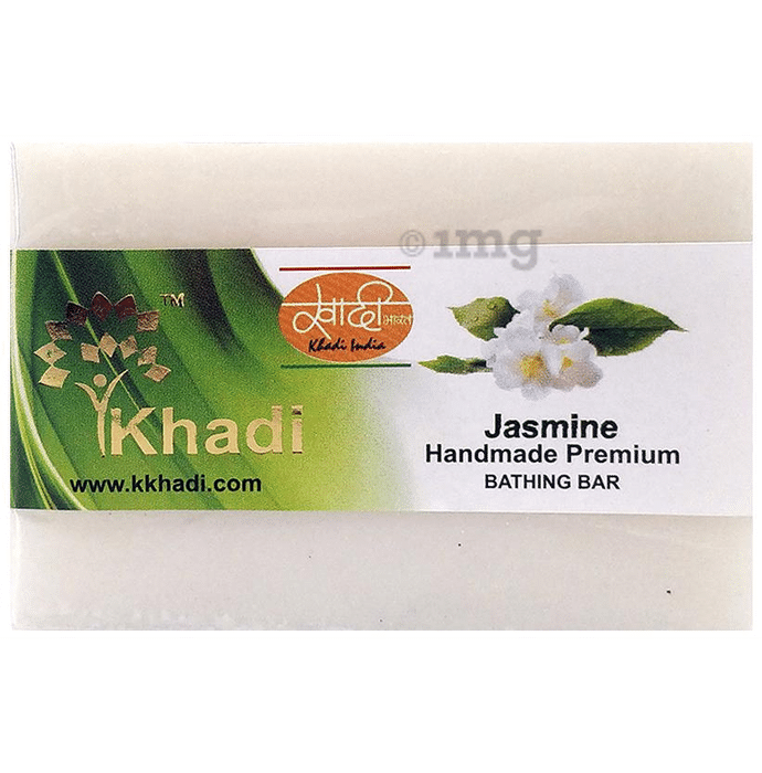 Khadi India Jasmine Handmade Premium Bathing Bar