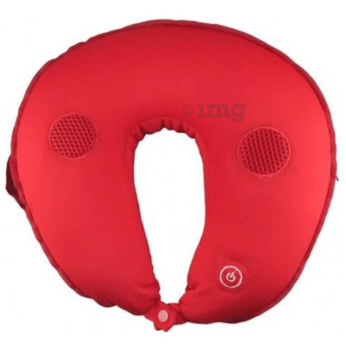 TCI Star Health Neck Pillow Vibration with MP3 Player Red