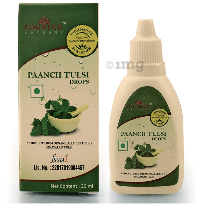 Roottree Natures Paanch Tulsi Drops