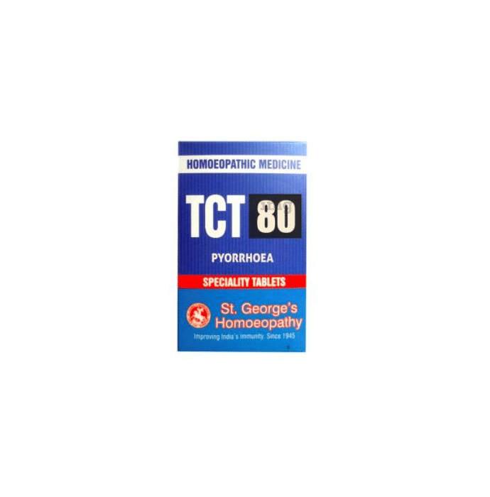 St. George’s TCT 80 Pyorrhoea Tablet