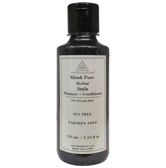 Khadi Pure Herbal Amla Shampoo + Conditioner SLS & Paraben Free