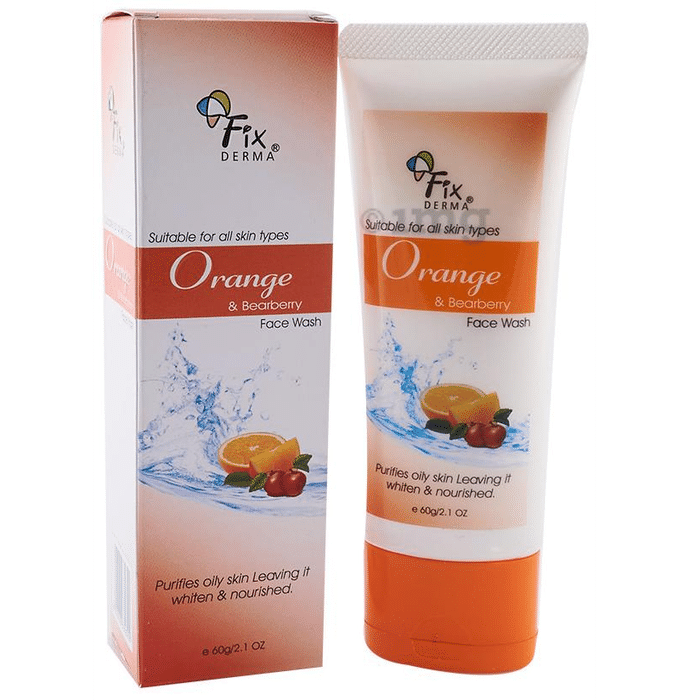 Fixderma Face Wash Orange and Bearberry