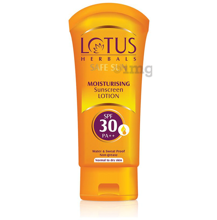 Lotus Herbals Safe Sun Moisturising Sunscreen Lotion SPF 30 PA++