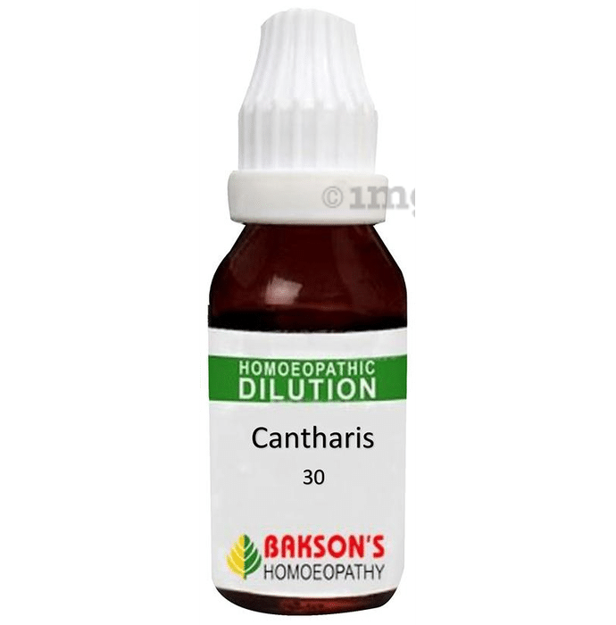 Bakson's Homeopathy Cantharis Dilution 30 CH