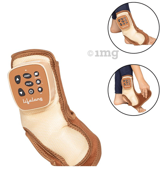 Lifelong LLM207 Rechargeable Ankle Massager Brown