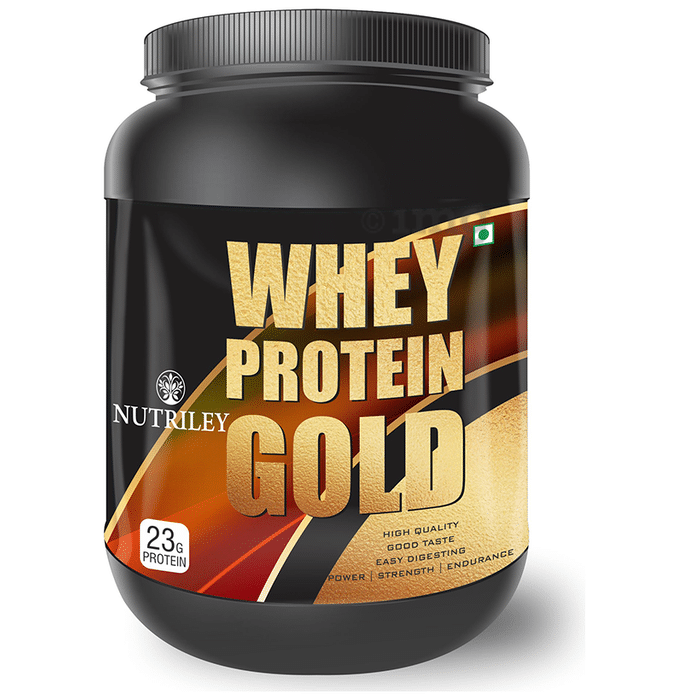Nutriley Whey Protein Gold Powder Elaichi