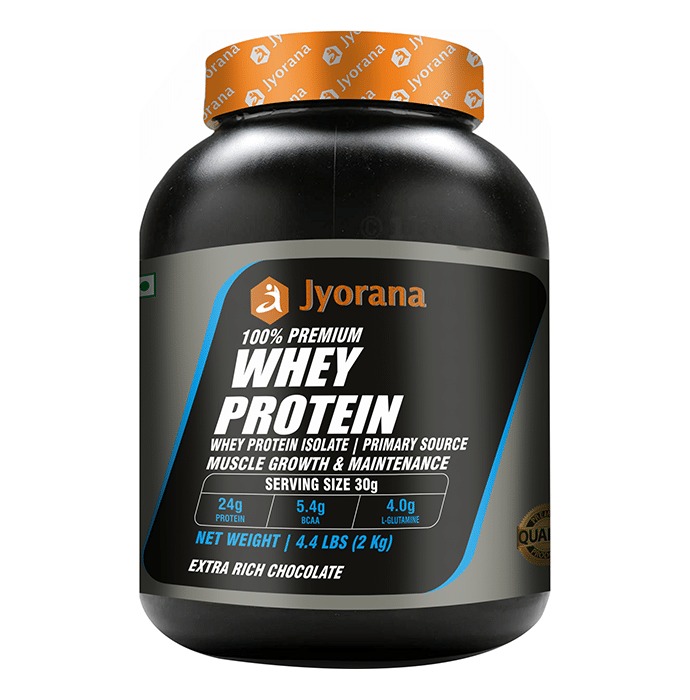Jyorana 100% Premium Whey Protein Extra Rich Chocolate