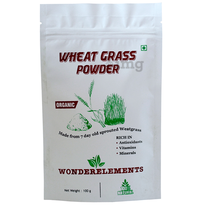 Wonderelements Organic Wheat Grass Powder