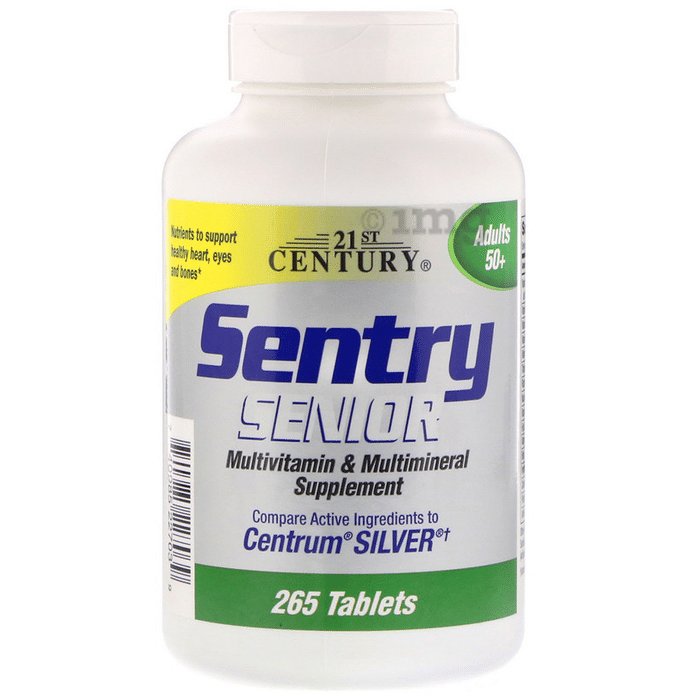 21st Century Sentry Senior Multivitamin & Multimineral Supplement for Adults 50+