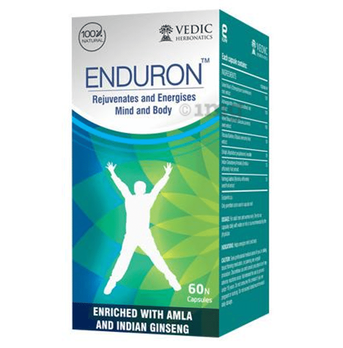 Vedic Herbonatics Enduron Capsule