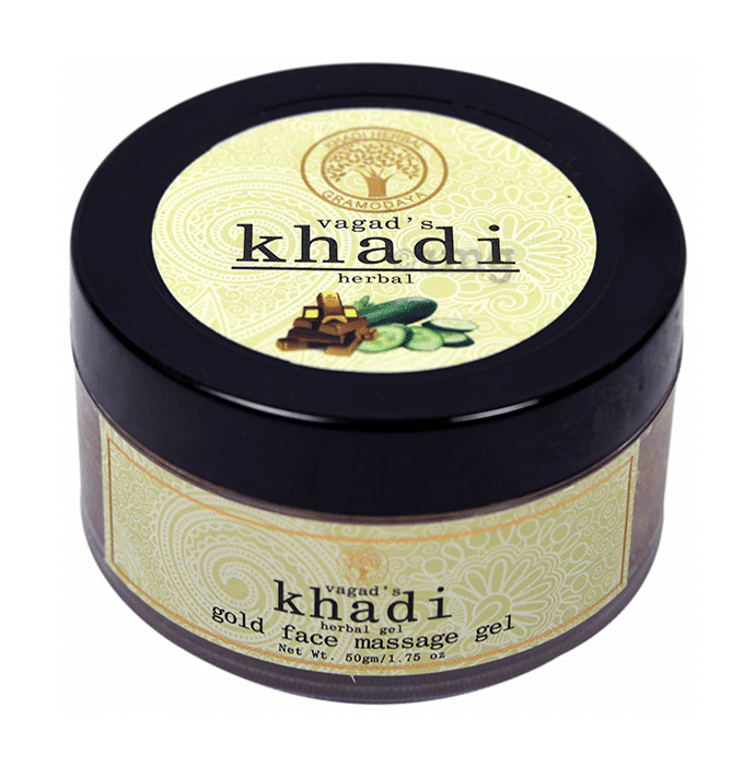 Vagad's Khadi Herbal Gold Face Massage Gel