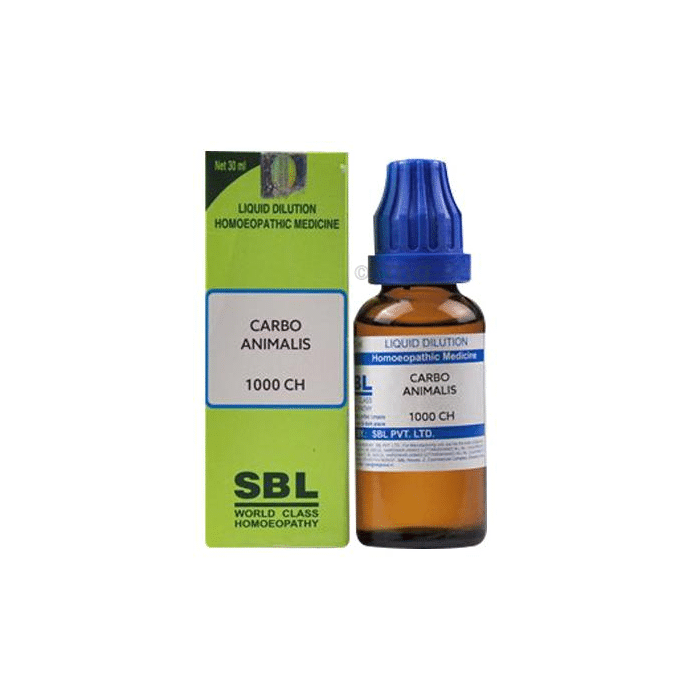 SBL Carbo Animalis Dilution 1000 CH