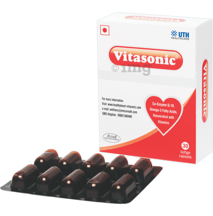 Vitasonic Soft Gelatin Capsule