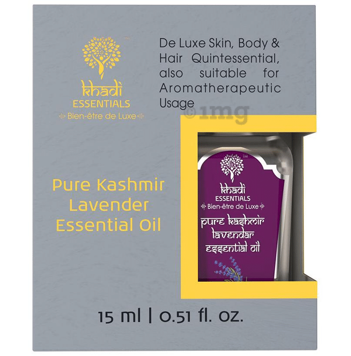 Khadi Essentials Pure Kashmir Lavender Essential Oil