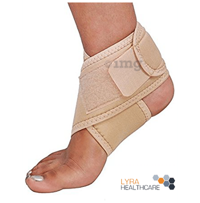 Lyra Healthcare Ankle Binder Band/Ankle Brace Beige
