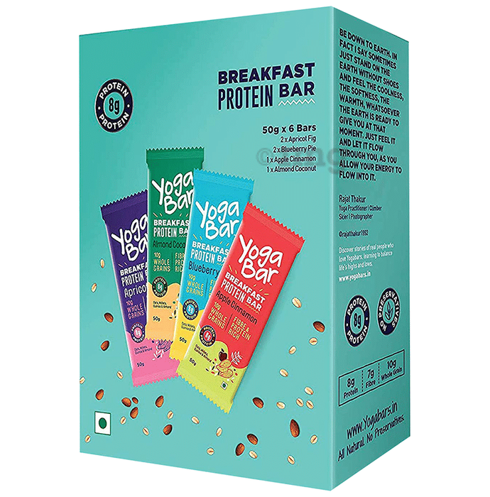 Yoga Bar Breakfast Protein Bar for Nutrition | Flavour Variety