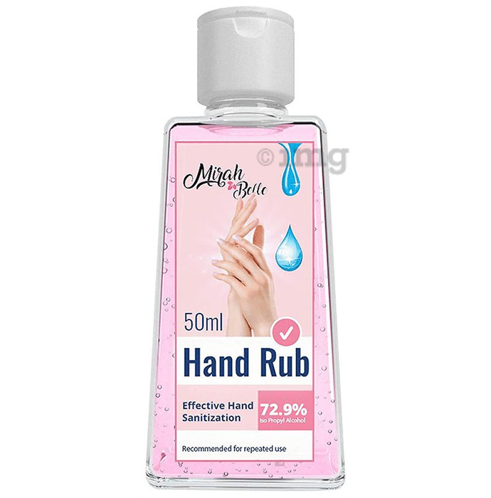 Mirah Belle Hand Rub Sanitizer (50ml Each) Regular