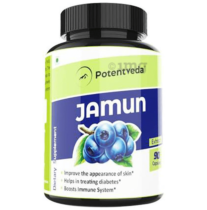 Potentveda Jamun Extract Capsule
