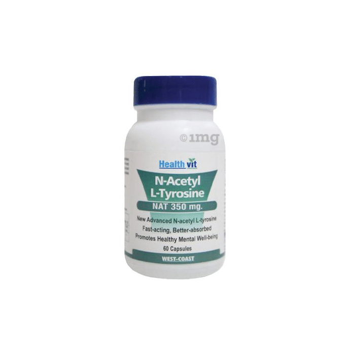 HealthVit N- Acetyl & L -Tyrosine 350mg Capsule