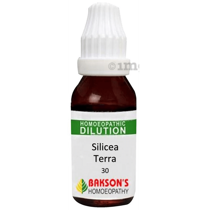 Bakson's Homeopathy Silicea Terra Dilution 30 CH