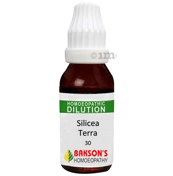 Bakson's Homeopathy Silicea Terra Dilution 30 CH