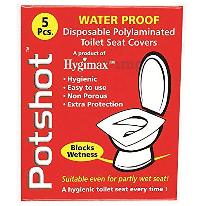 Pretty Petals Potshot Toilet Seat Cover Waterproof
