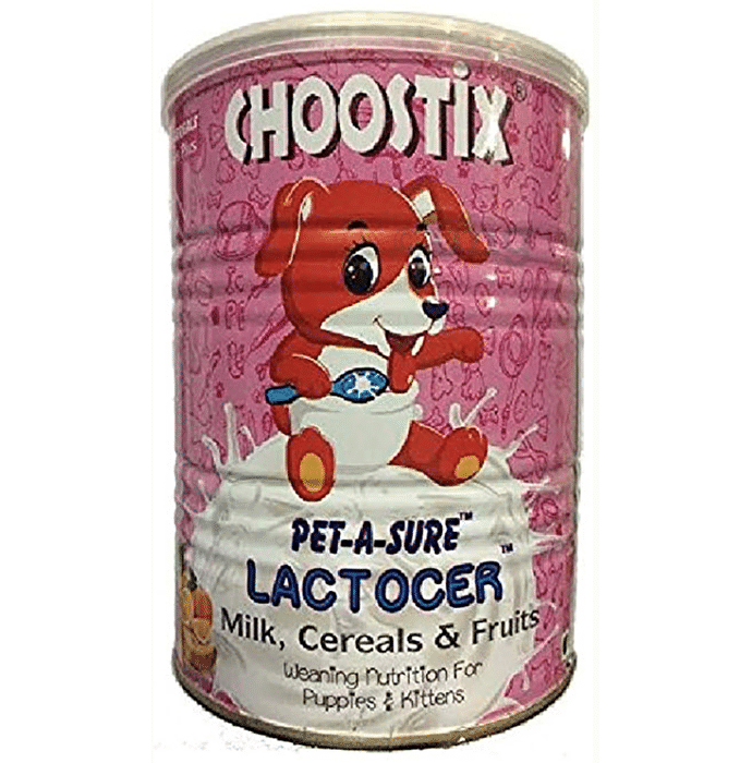 Choostix Pet-A-Sure Lactocer Milk, Cereals & Fruits for Puppies and Kittens