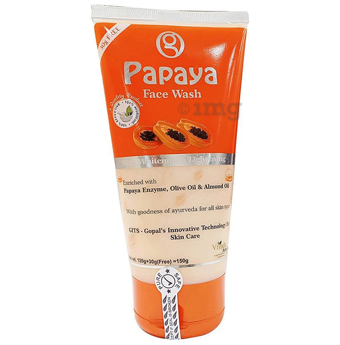 Vrinda Amrit Papaya Face Wash