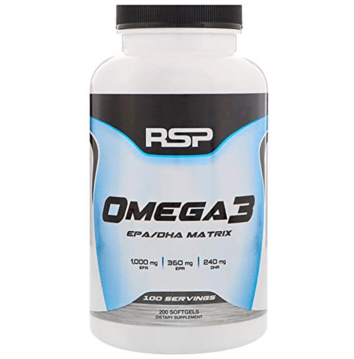 RSP Nutrition Omega 3 Softgels