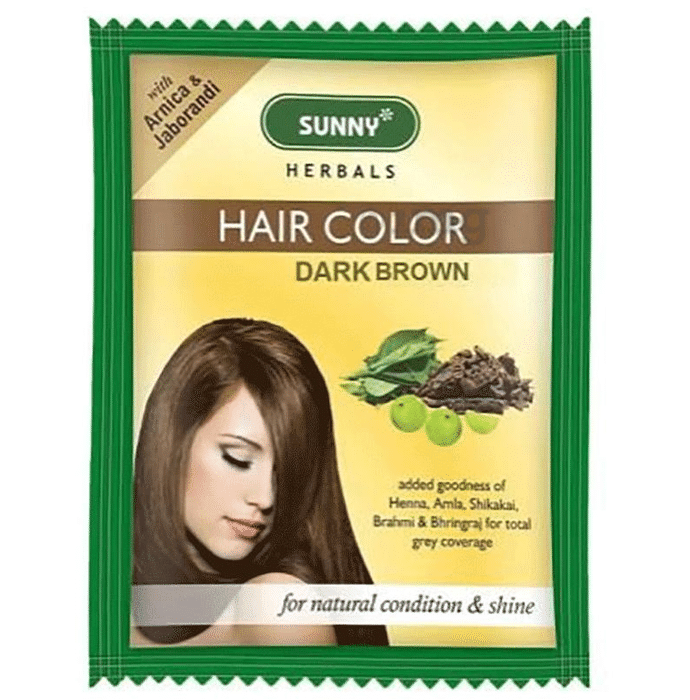 Bakson's Hair Color Light Brown Sachet