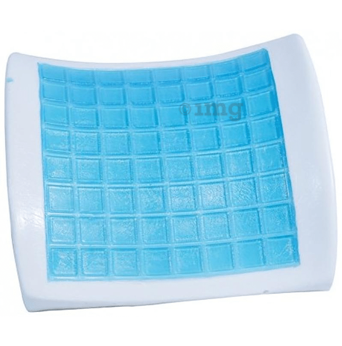 TCI Star Health Memory Foam Cooling Gel Lumbar Back Support Pillow