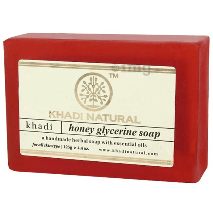 Khadi Naturals Ayurvedic Honey Glycerine Soap