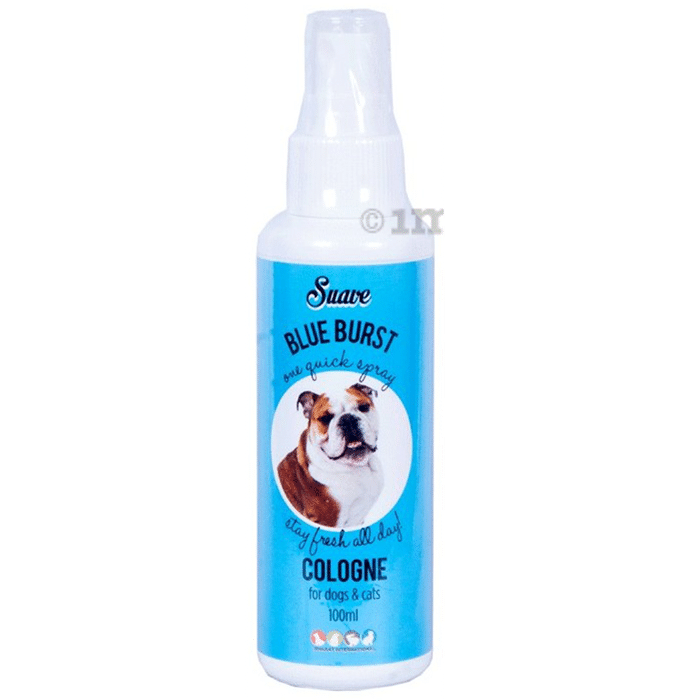 Suave Blue Burst Cologne Spray for Dogs & Cats