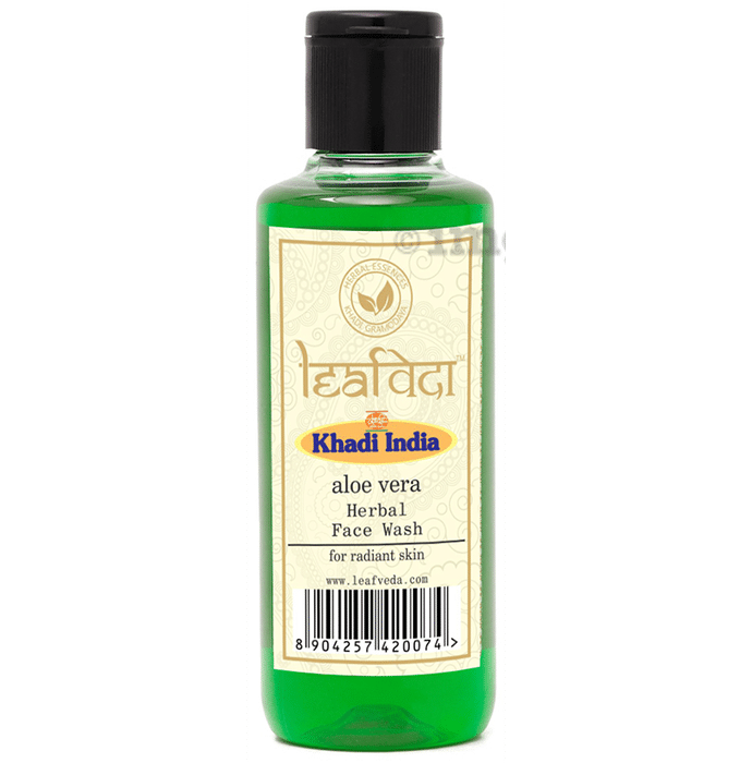 Khadi Leafveda Herbal Aloe Vera Face Wash