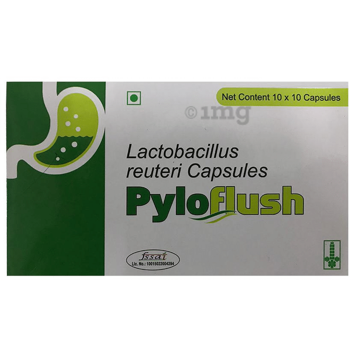 Pyloflush Probiotic Capsule for Gut Health
