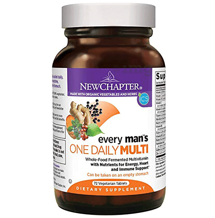 New Chapter Every Man's One Daily Multi Vegetarian Tablet