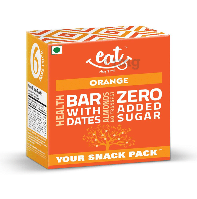 Eat Anytime Healthy Energy Bar Orange