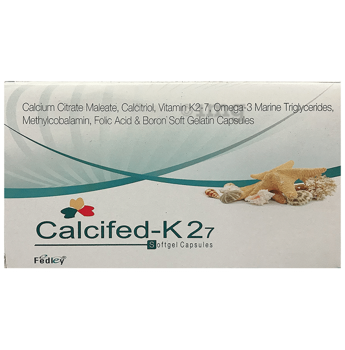 Calcifed-K2 7 Softgel Capsule