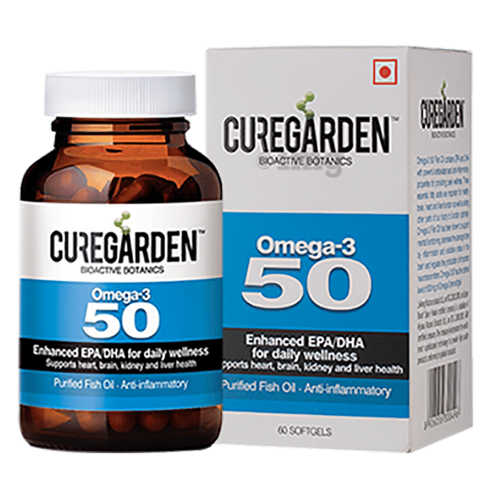 Curegarden Omega 3 Softgel Capsules