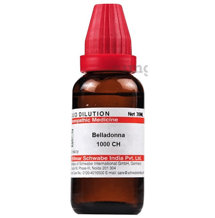 Dr Willmar Schwabe India Belladonna Dilution 1000 CH