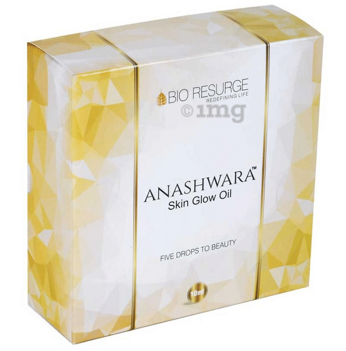 Bio Resurge Anashwara Skin Glow Oil with Free 5 Beauty Moisturizing Assorted Cream