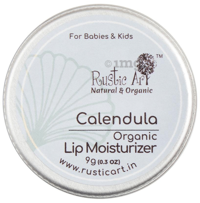 Rustic Art Natural & Organic Lip Moisturizer Calendula