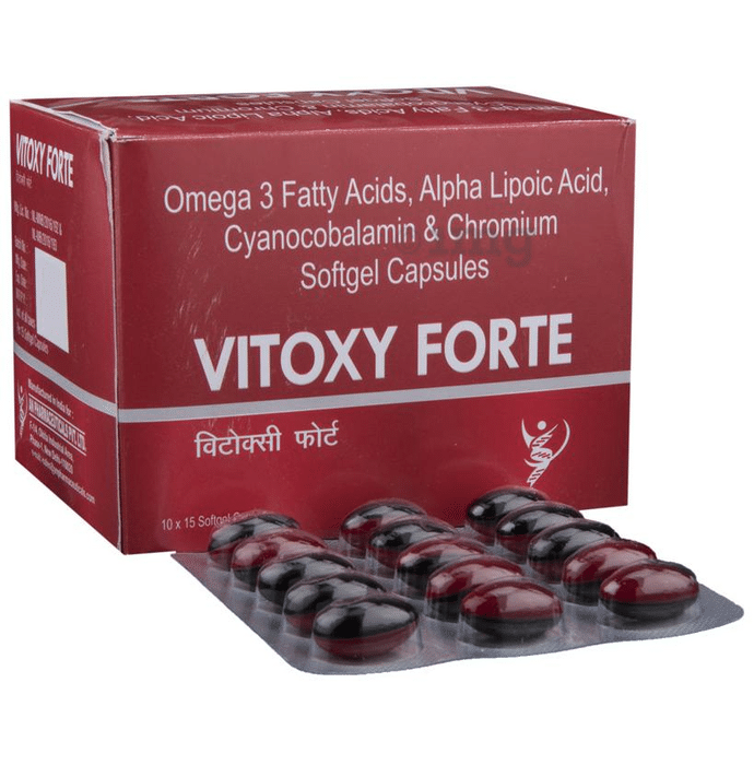 Vitoxy Forte Soft Gelatin Capsule