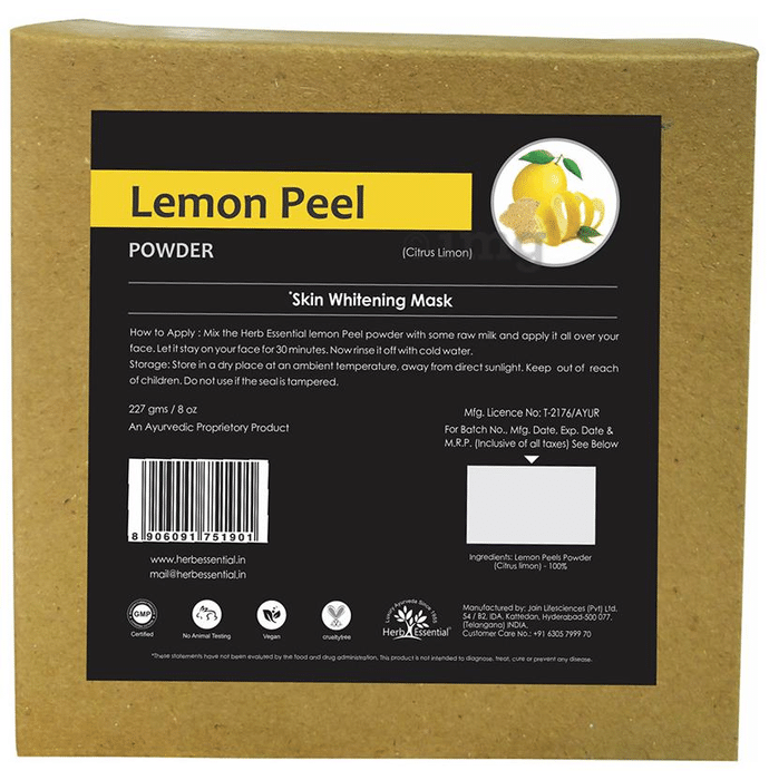 Herb Essential Lemon Peel Powder