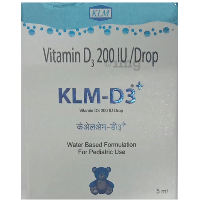 KLM-D3 Plus Oral Drops
