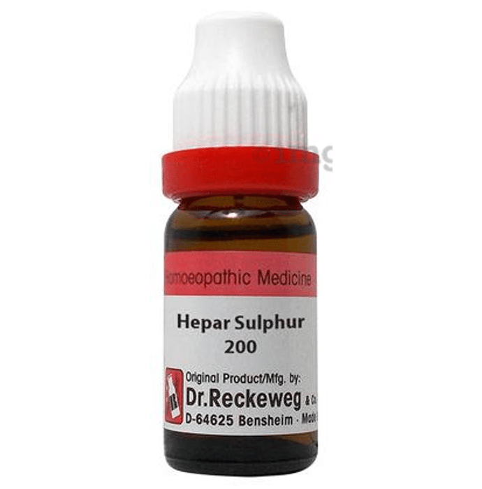 Dr. Reckeweg Hepar Sulphur Dilution 200 CH