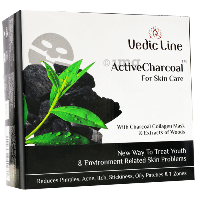Vedic Line Facial Kit Active Charcoal